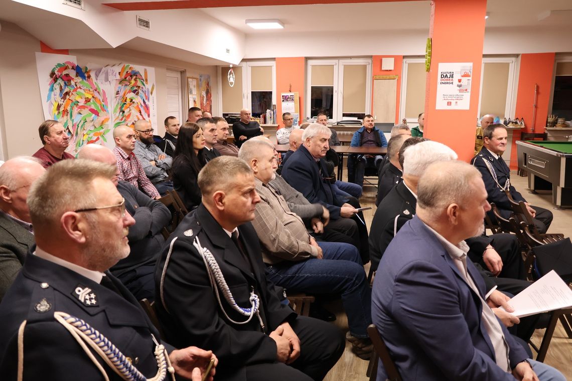 walne zebranie sprawozdawczo-wyborcze OSP Hanna