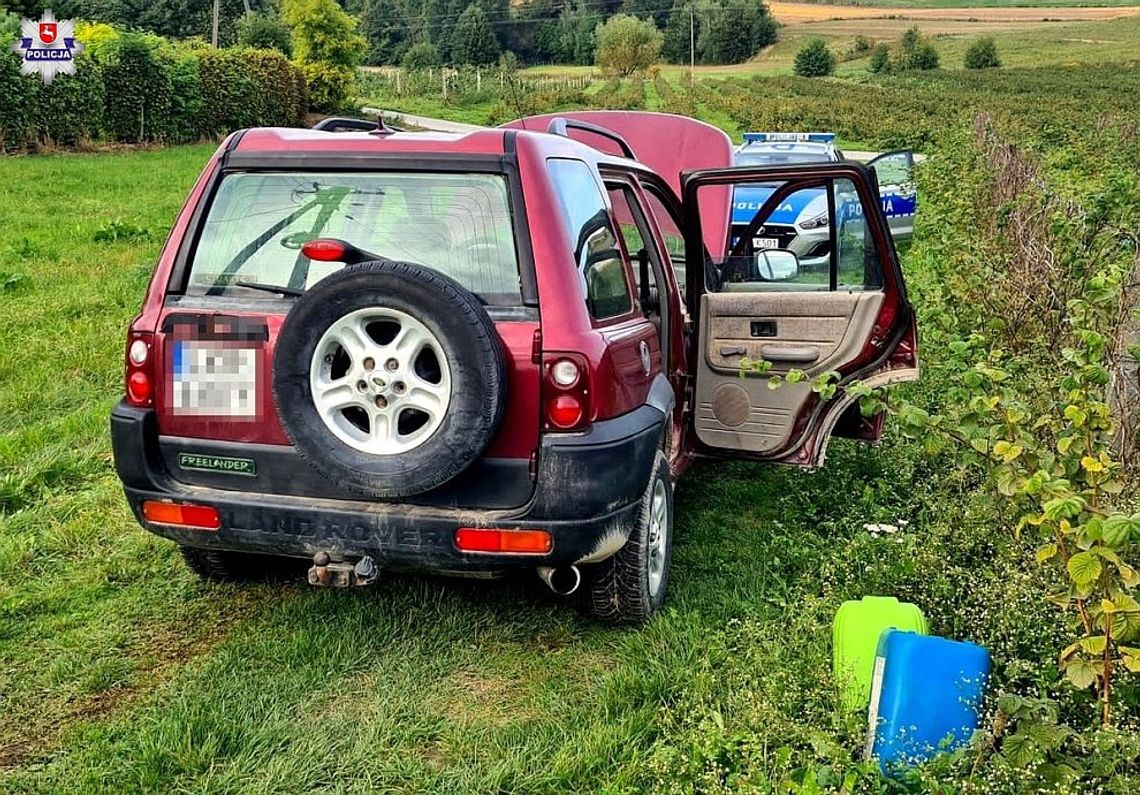 Znalazł sposób na dojazd do pracy w malinach, ale było to nielegalne