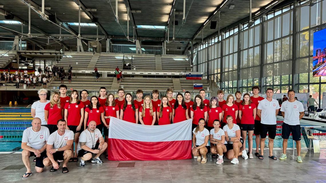 Zuzanna Zdybel rwalizowała w Lubljanie Polski Związek Pływacki