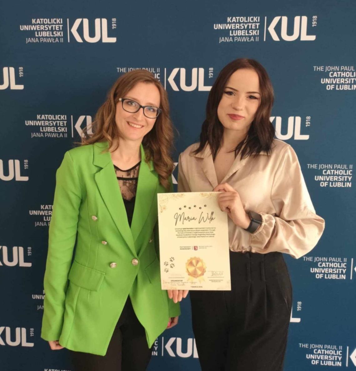 Zwyciężyła obroną pantery Zwyciężyła obroną pantery