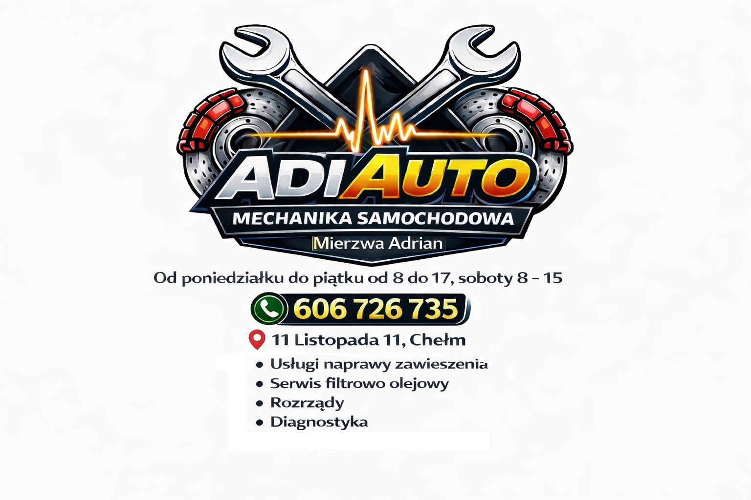 Nowy warsztat samochodowy Adiauto