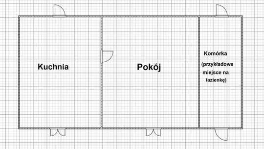 Bezczynszowe mieszkanie 24m2 + piwnica 18m2