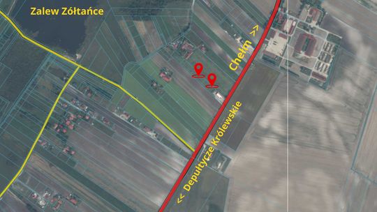 Dwie działki budowlane przy zalewie Zółtańce