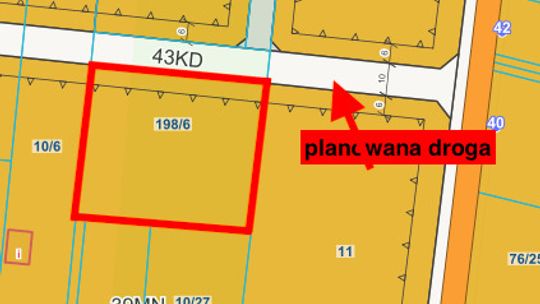 Działka przy ul. Świerkowej w Okszowie - 3004m2