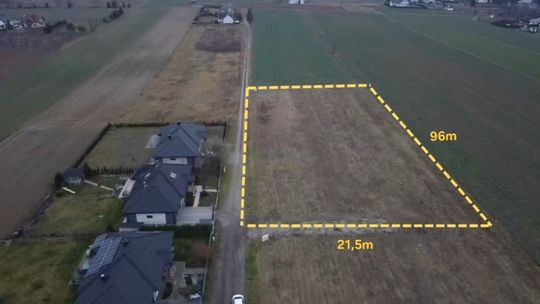 Działka w ładnej okolicy w Kalinówce