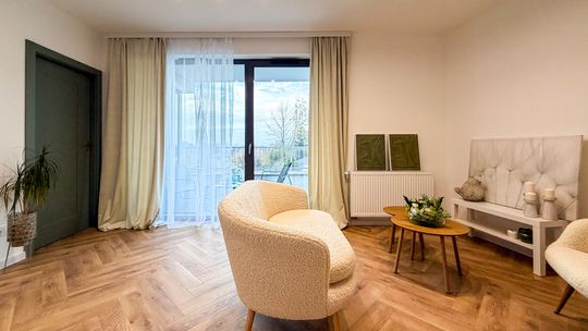 Mieszkanie gotowe do zamieszkania w nowym bloku!