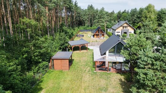 Nowoczesny domek w Okunince nad jeziorem Białym!