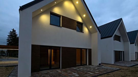 Promocja! Nowoczesne domy 135 m² – ul. Szczęśliwa, Promocja! Nowoczesne domy 135 m² – ul. Szczęśliwa,