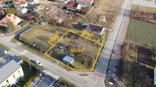 Słoneczna działka budowlana w Świdniku