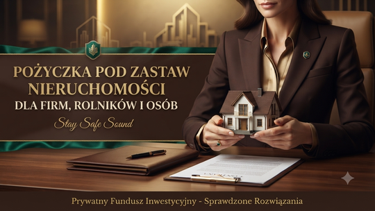 Szybka pożyczka pod zastaw nieruchomości