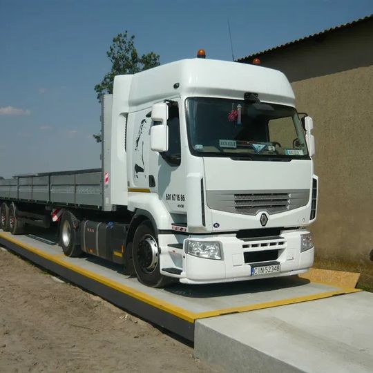 Waga samochodowa 50-60 ton 18 metrów dla Gospodarstwa-Firmy