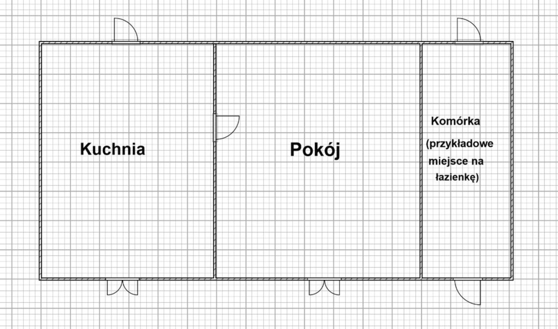 Bezczynszowe mieszkanie 24m2 + piwnica 18m2