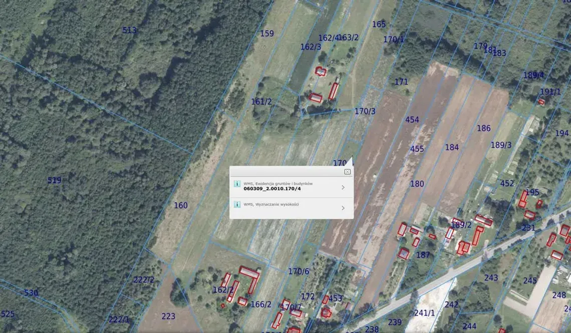 Działka budowlana 1408 m² z Warunkami Zabudowy – Leśniczówka, gm. Ruda-Huta