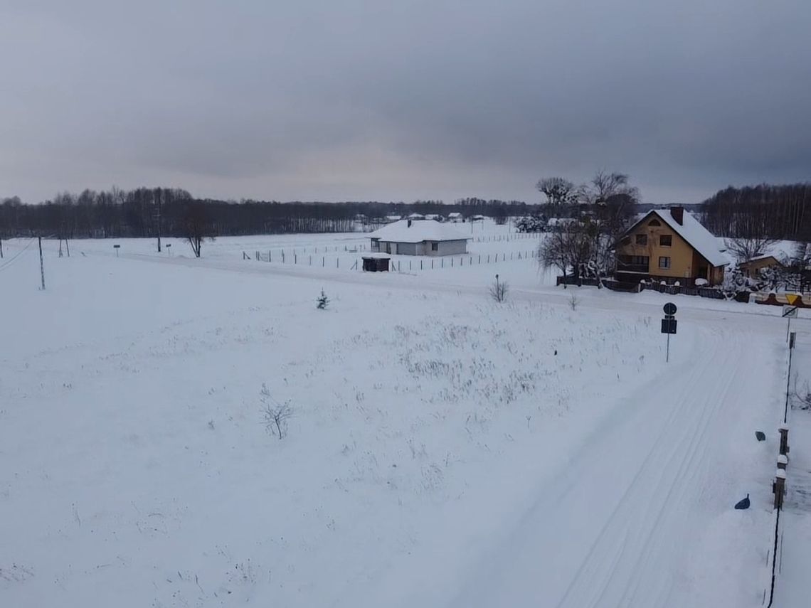 Działka budowlana ogrodzona Ruda-Huta 3000m2