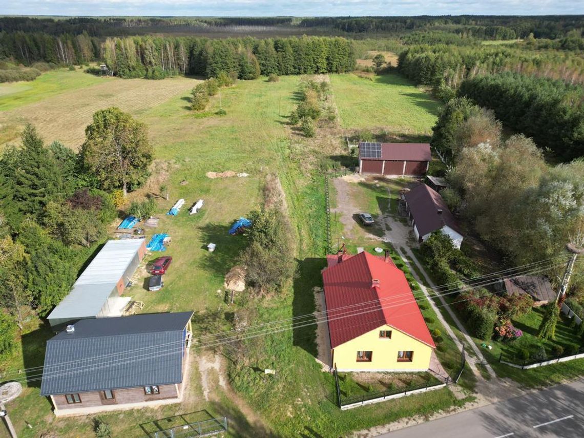 Działka Kosyń gmina Wola Uhruska 4200m2