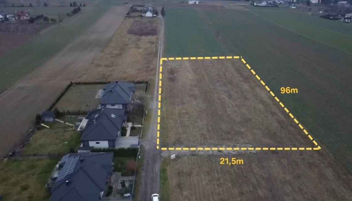 Działka w ładnej okolicy w Kalinówce