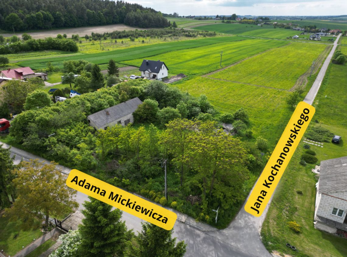 Działki budowlane 14a w Janowie - ul. Mickiewicza!