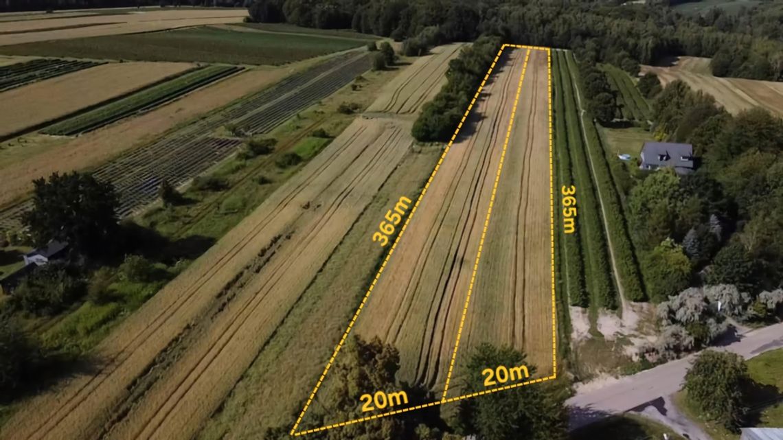 Działki rolno-budowlane pod Nałęczowem na sprzedaż