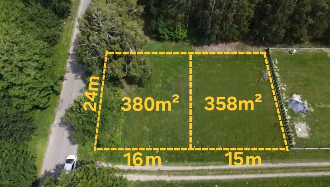 Działki w sercu pojezierza na sprzedaż