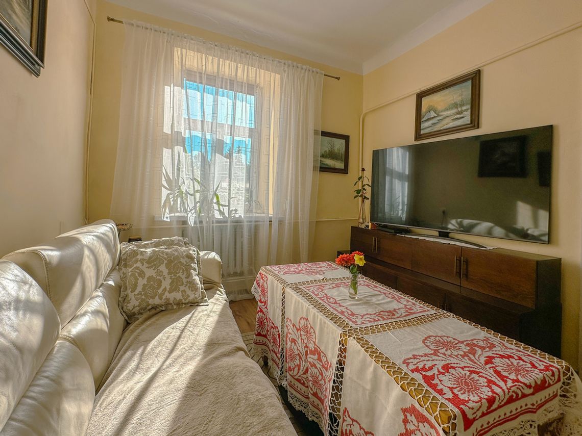 Mieszkanie z ogródkiem na parterze 59m2