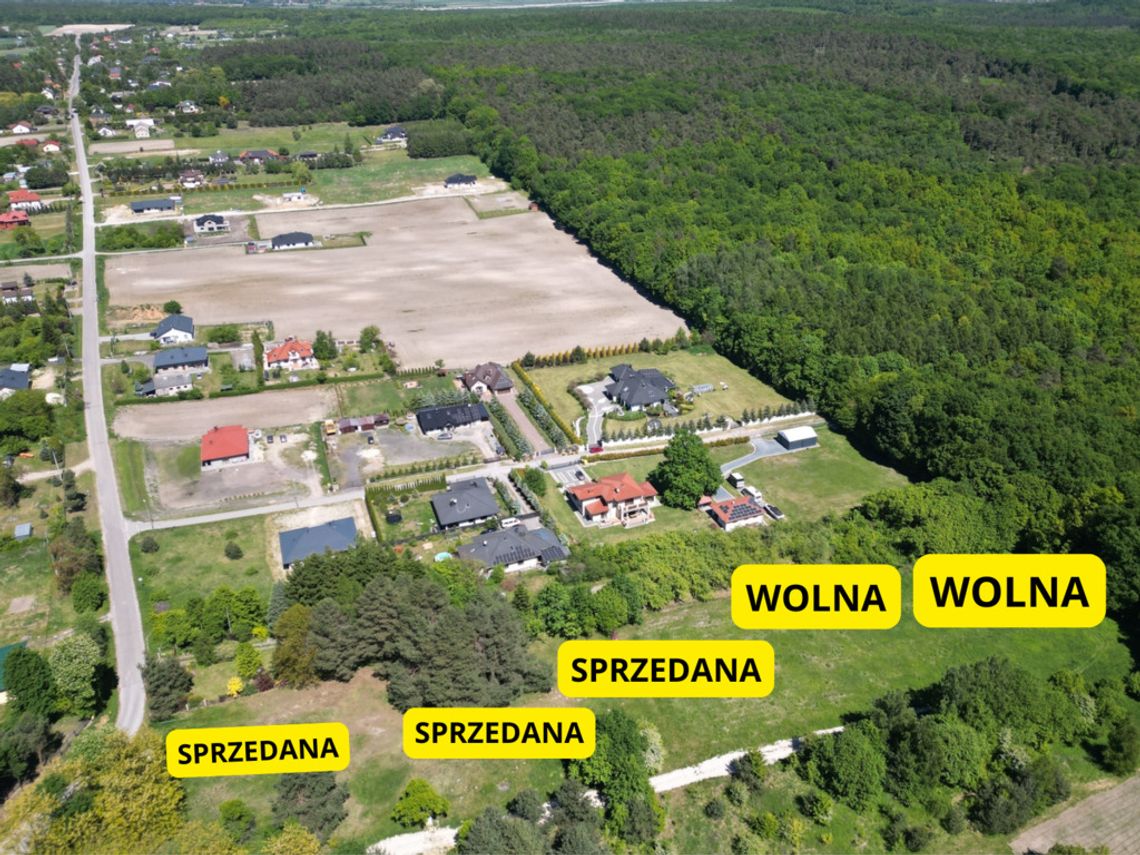 Piękne działki budowlane w Janowie - kolo Chełma