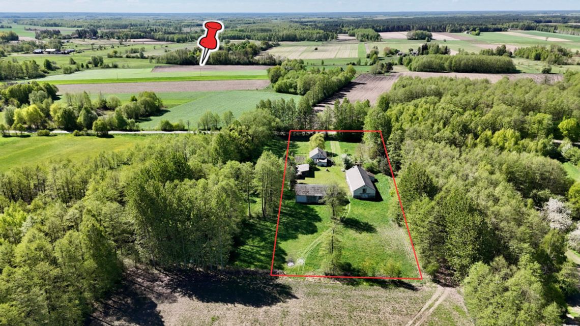 Siedlisko w Dańcach dom o pow. 100m2