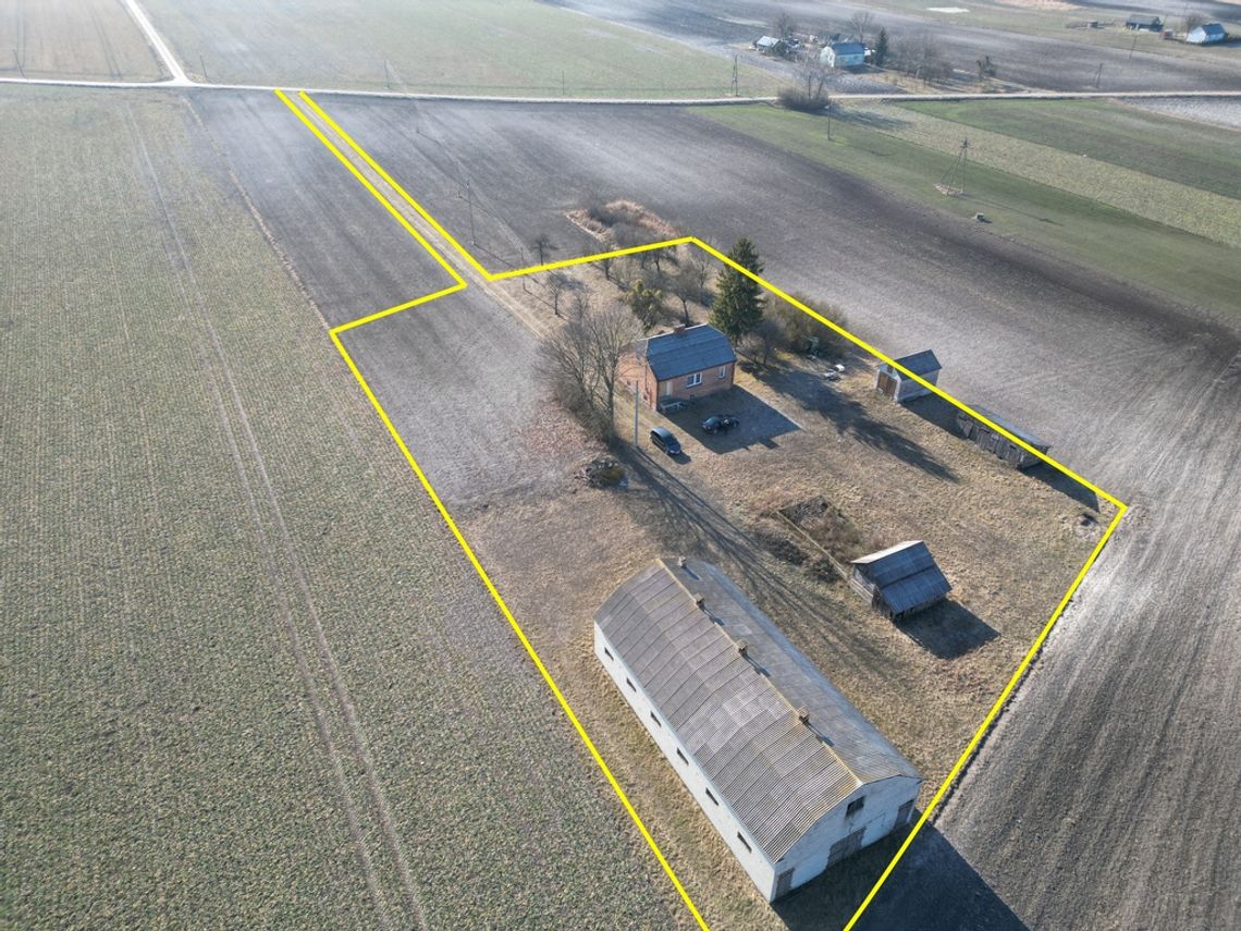 Siedlisko w Depułtyczach Nowych z dużą 50a działką