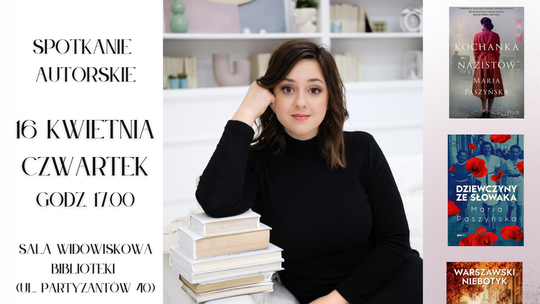 Wydarzenie odbędzie się 16 kwietnia o godzinie 17:00 w sali widowiskowej Chełmskiej Biblioteki Publicznej.