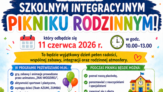 Wydarzenie odbędzie się 11 czerwca w godzinach 10:00-13:00.