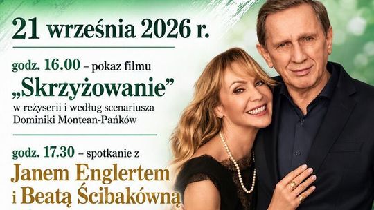 21 września w Chełmskiej Bibliotece Publicznej odbędzie się pokaz filmu „Skrzyżowanie” oraz spotkanie z Janem Englertem i Beatą Ścibakówną.