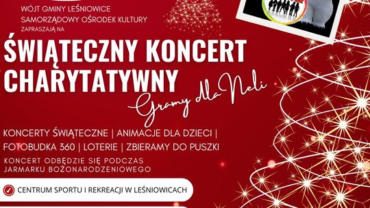 Leśniowice. Koncert charytatywny dla Neli