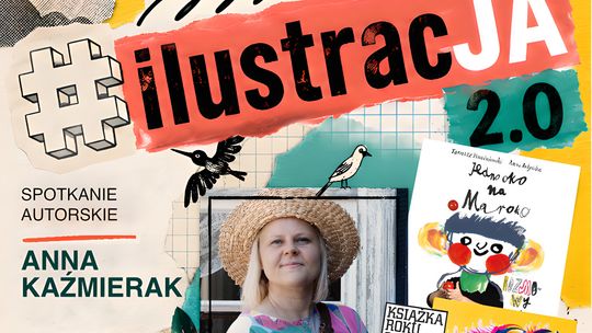 9 czerwca o godzinie 11:00 w Miejskiej Bibliotece Publicznej we Włodawie odbędzie się spotkanie z Anną Kaźmierak, polską ilustratorką, projektantką i autorką.