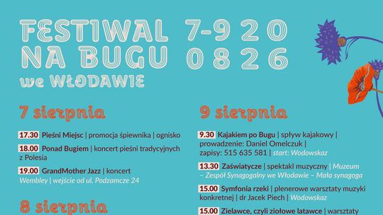 We Włodawie rusza "Festiwal na Bugu".