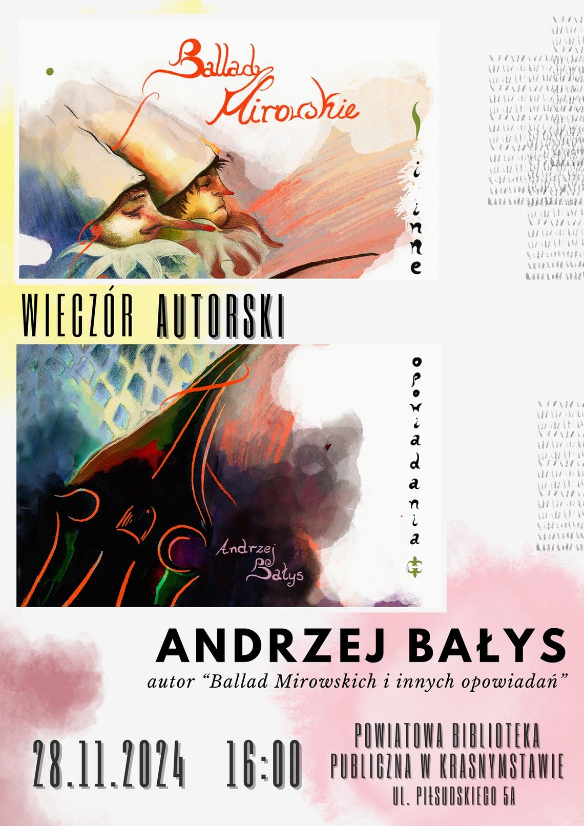 Andrzej Bałys wraca do Krasnegostawu Andrzej Bałys wraca do Krasnegostawu