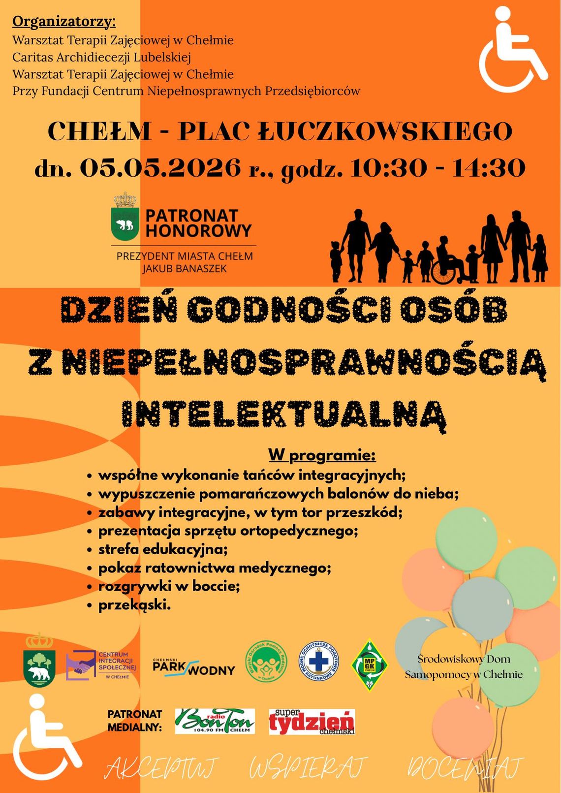 Chełm. Dzień Godności Osób z Niepełnosprawnością Intelektualną