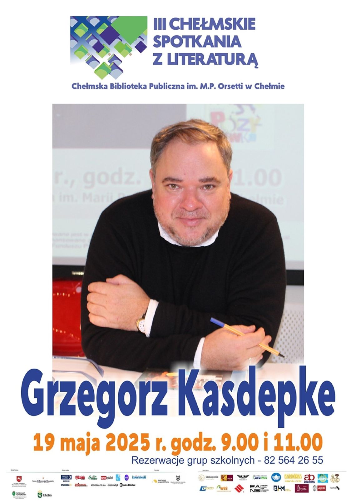Chełm. Spotkania z Grzegorzem Kasdepke Chełm. Spotkania z Grzegorzem Kasdepke