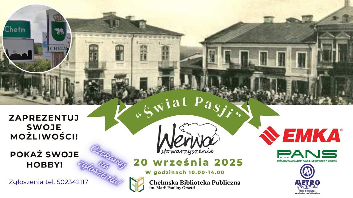 Chełm. "Świat Pasji" w Chełmskiej Bibliotece Publicznej
