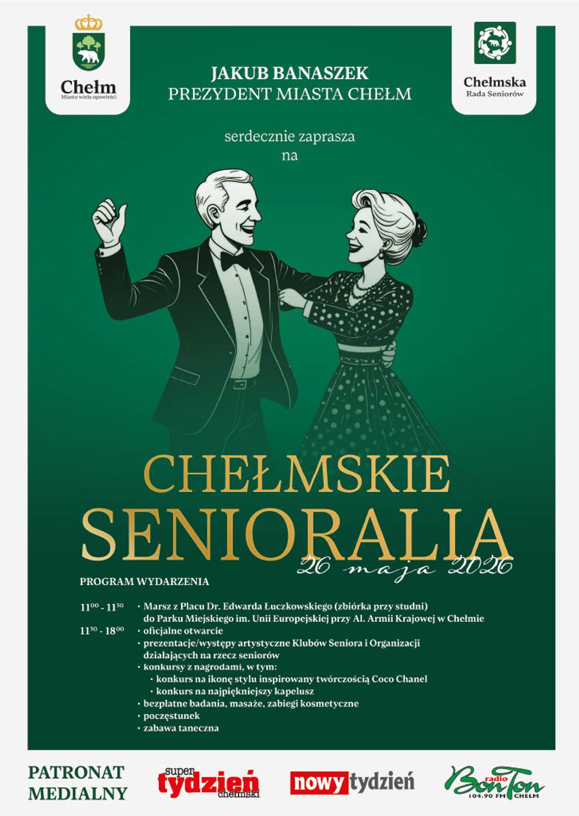 26 maja odbędą się Chełmskie Senioralia.