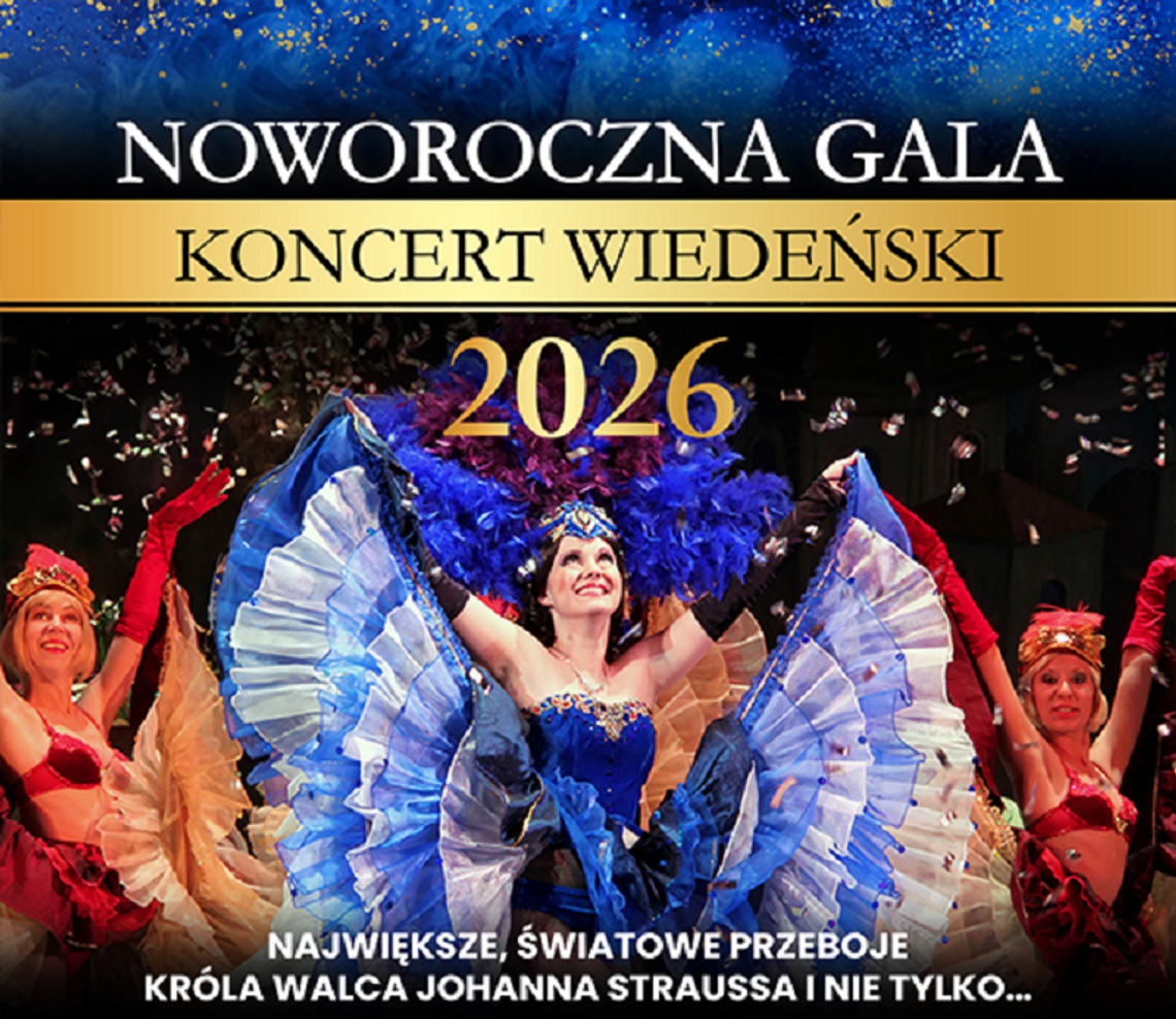 Chełm. Wiedeńska Gala Noworoczna Muzyczne święto odbędzie się 8 stycznia o godz. 18:00 w Chełmskim Domu Kultury.