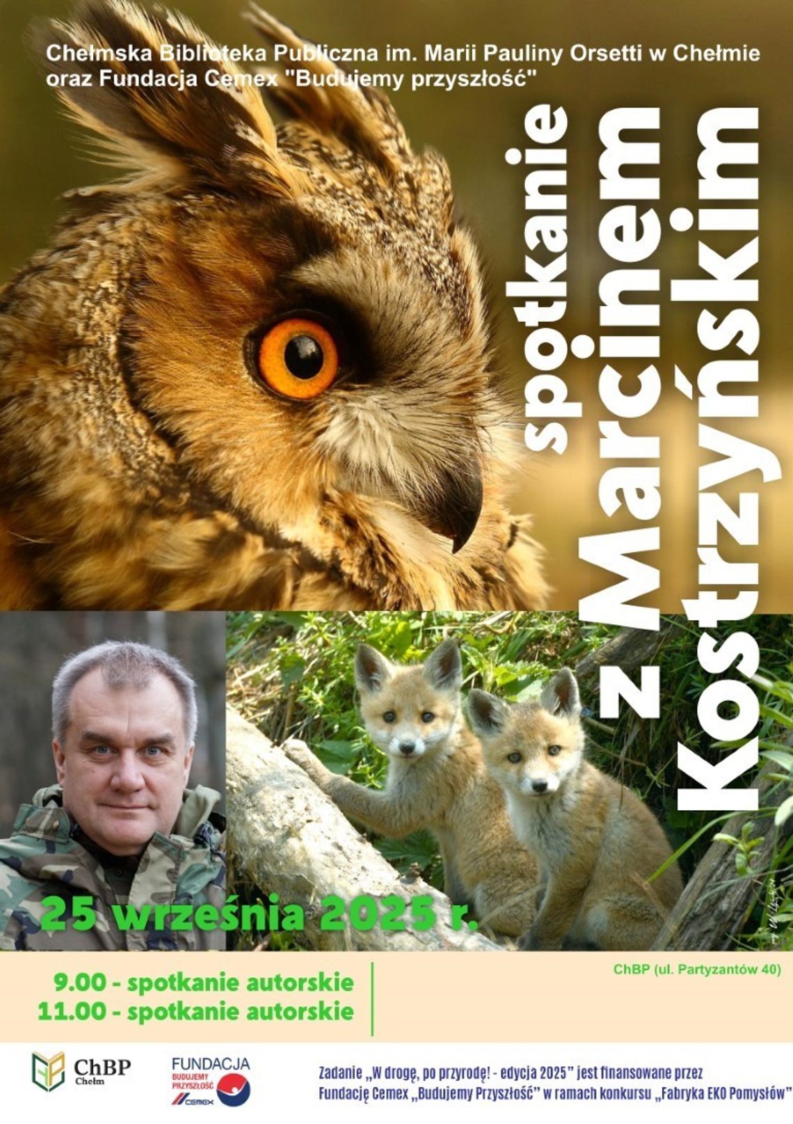 Chełm. Podróż do świata przyrody z Marcinem Kostrzyńskim