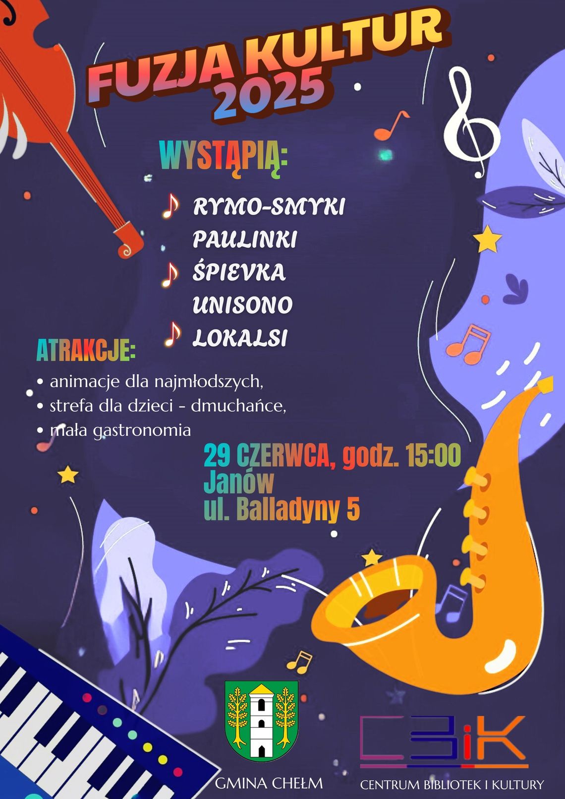 Gm. Chełm. „Fuzję Kultur 2025” Gm. Chełm. „Fuzję Kultur 2025”