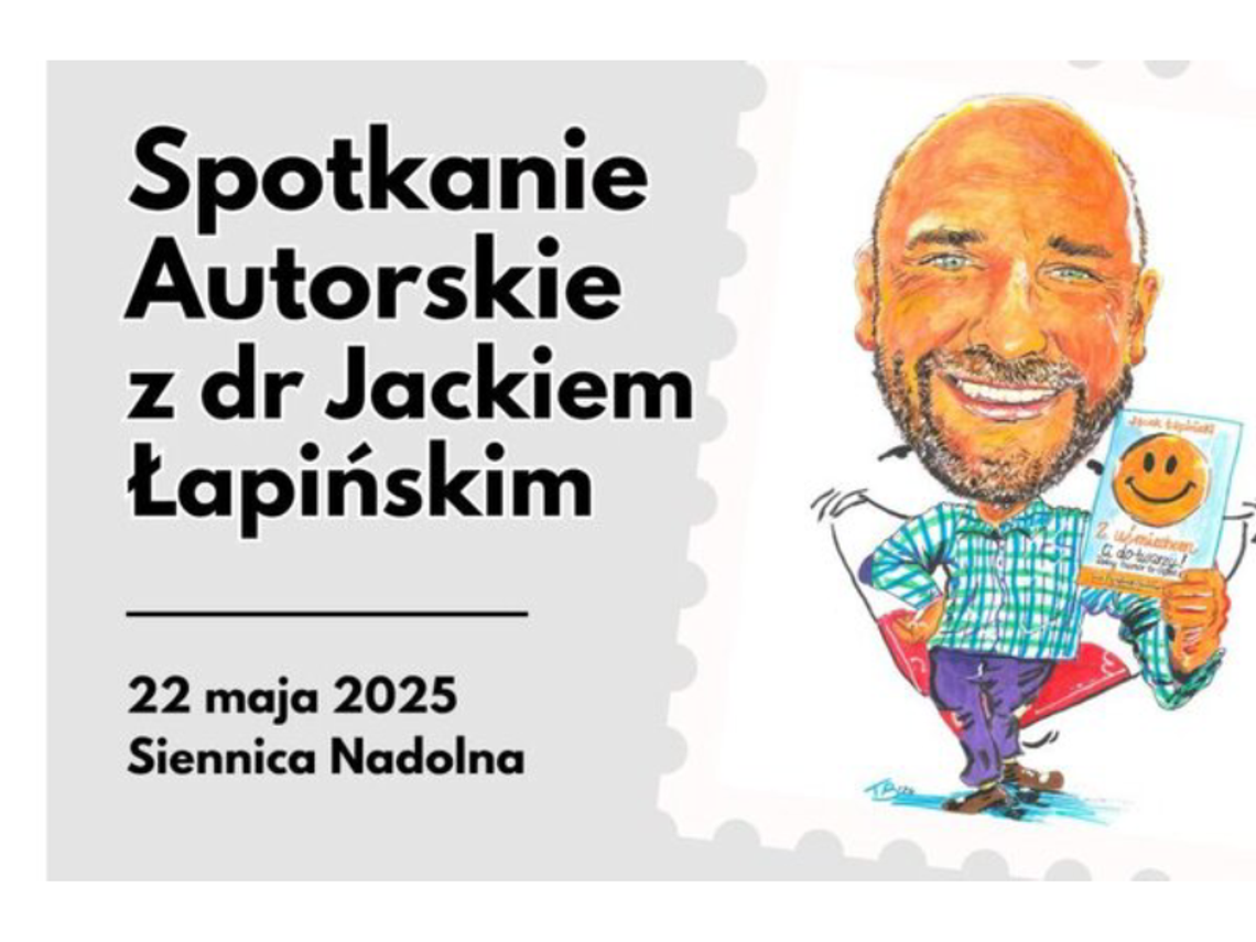 Gm. Krasnystaw. Jacek Łapiński gościem Biblioteki Publicznej w Siennicy Nadolnej Gm. Krasnystaw. Jacek Łapiński gościem Biblioteki Publicznej w Siennicy Nadolnej