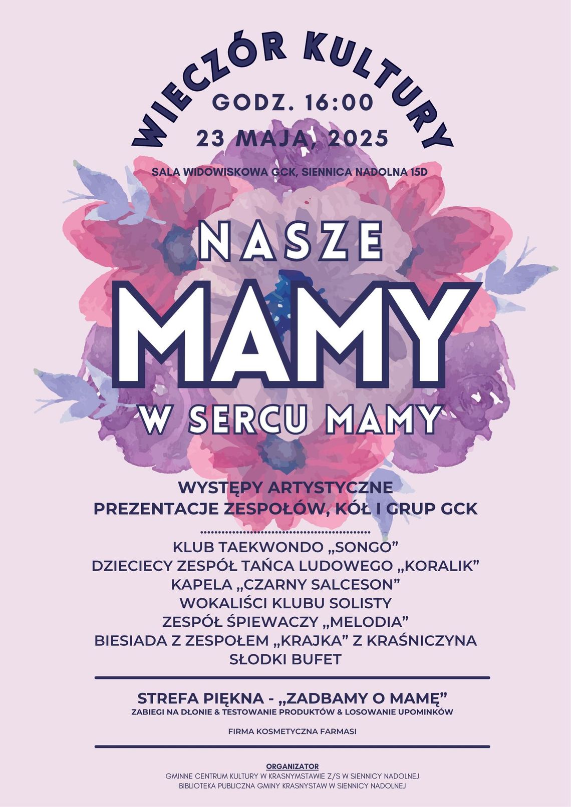 Gm. Krasnystaw. "Wieczór Kultury" dedykowany wszystkim Mamom Gm. Krasnystaw. "Wieczór Kultury" dedykowany wszystkim Mamom