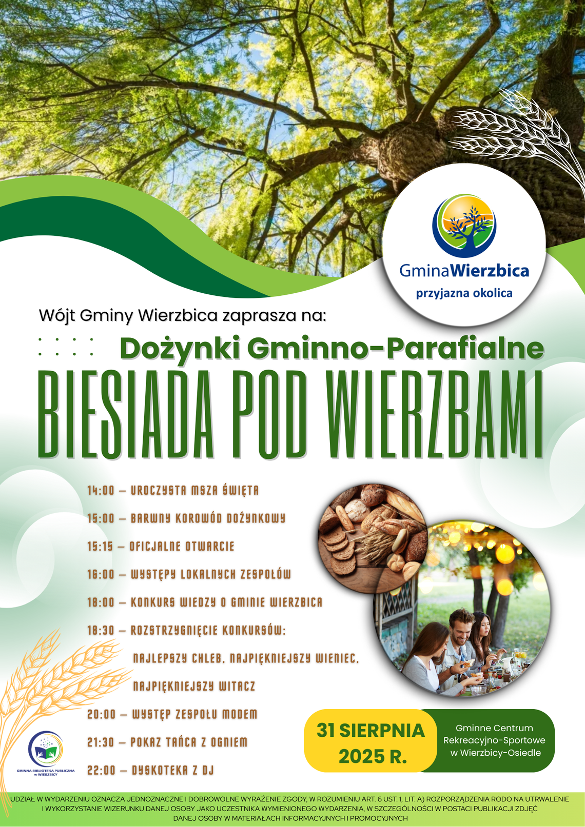 Gm. Wierzbica. Gminno-Parafialne Dożynki czas start