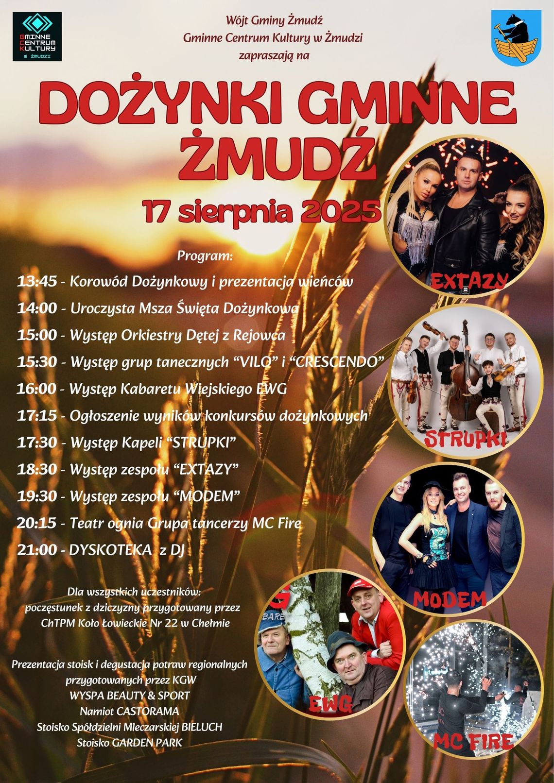 Gm. Żmudź. Tradycja i rozrywka spotykają się na gminnym święcie Gm. Żmudź. Tradycja i rozrywka spotykają się na gminnym święcie