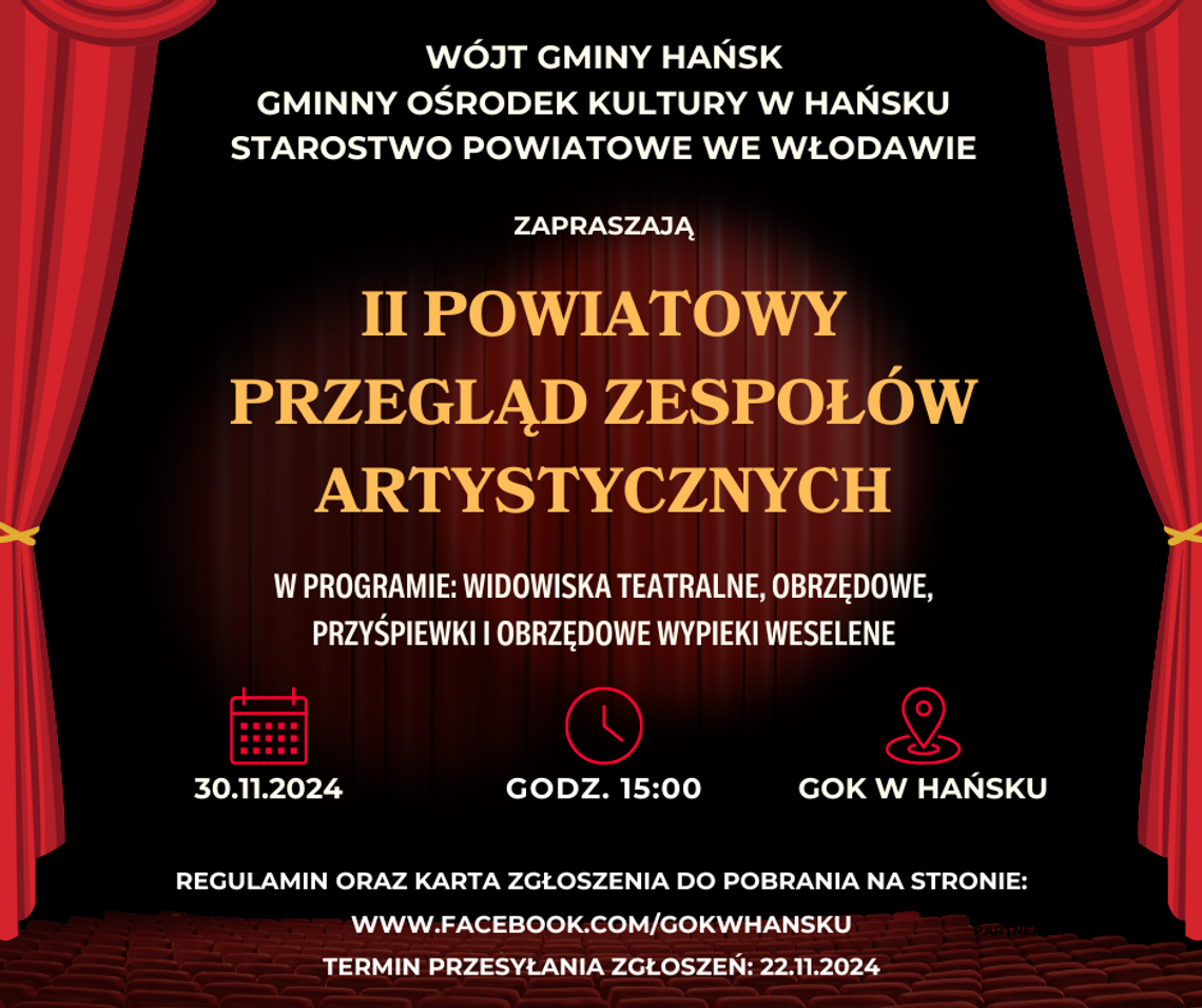 II Powiatowy Przegląd Zespołów Artystycznych w Hańsku