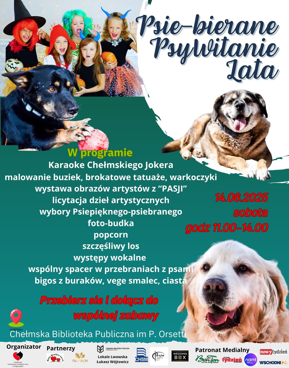 "Psie-Bierane Psy-Witanie Lata" w Chełmie "Psie-Bierane Psy-Witanie Lata" w Chełmie