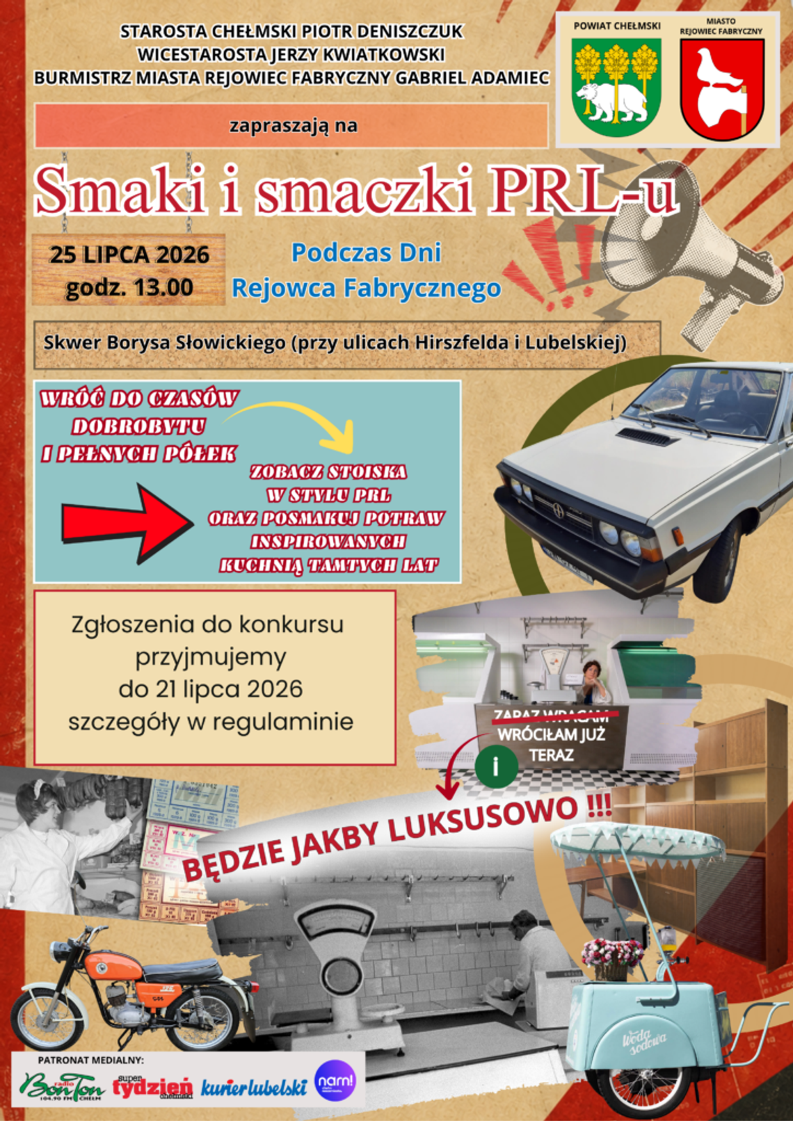 Konkurs odbędzie się 25 lipca podczas Dni Rejowca Fabrycznego.