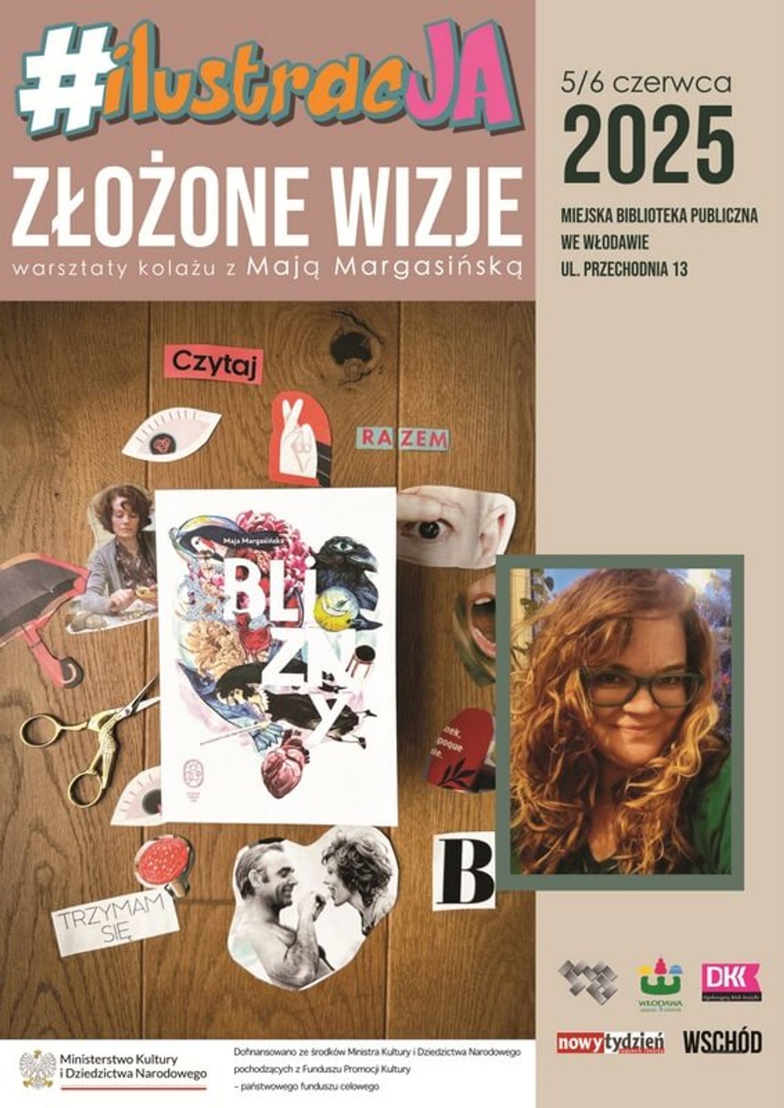 Twórcze „Złożone wizje” we włodawskiej bibliotece Twórcze „Złożone wizje” we włodawskiej bibliotece
