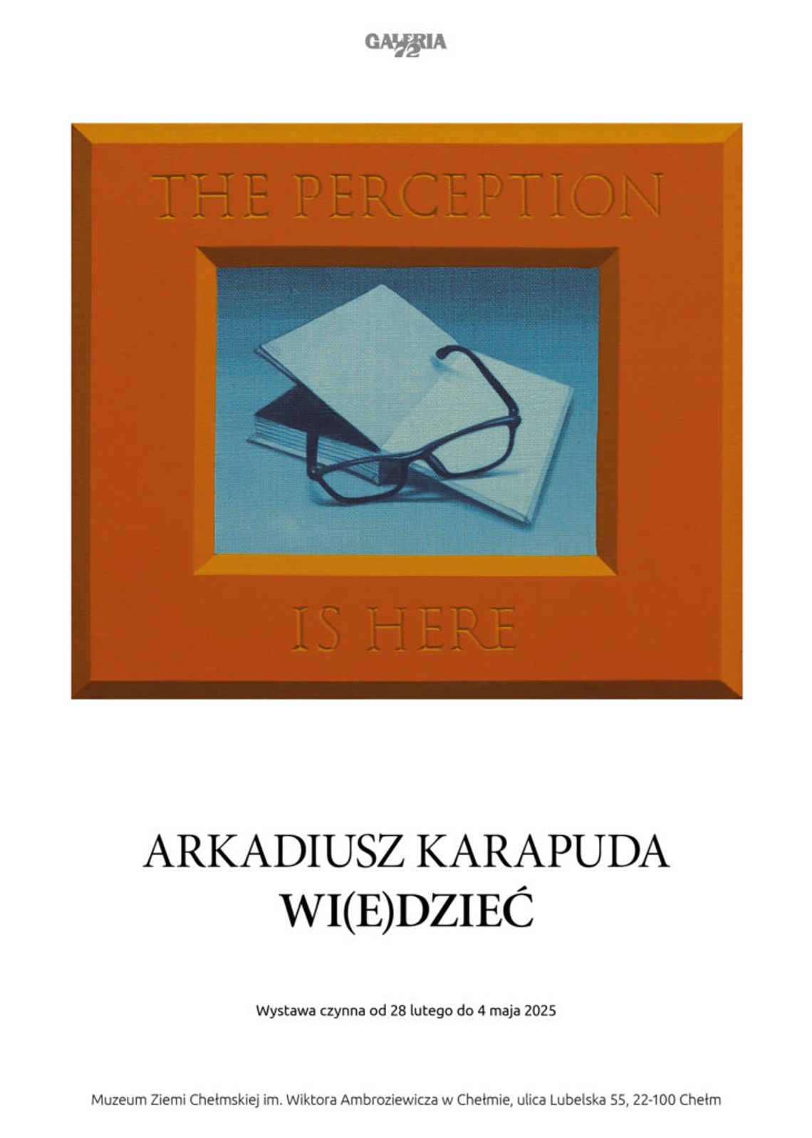 Wernisaż wystawy malarstwa prof. Arkadiusza Karapudy "WI(E)DZIEĆ"